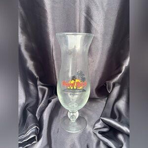 NIB Hard Rock Cafe “Biloxi” Hurricane Glass